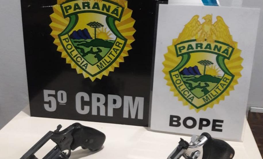 BOPE apreende 128 quilos de maconha e duas armas de fogo durante a Operação Metrópolis no Oeste do estado
