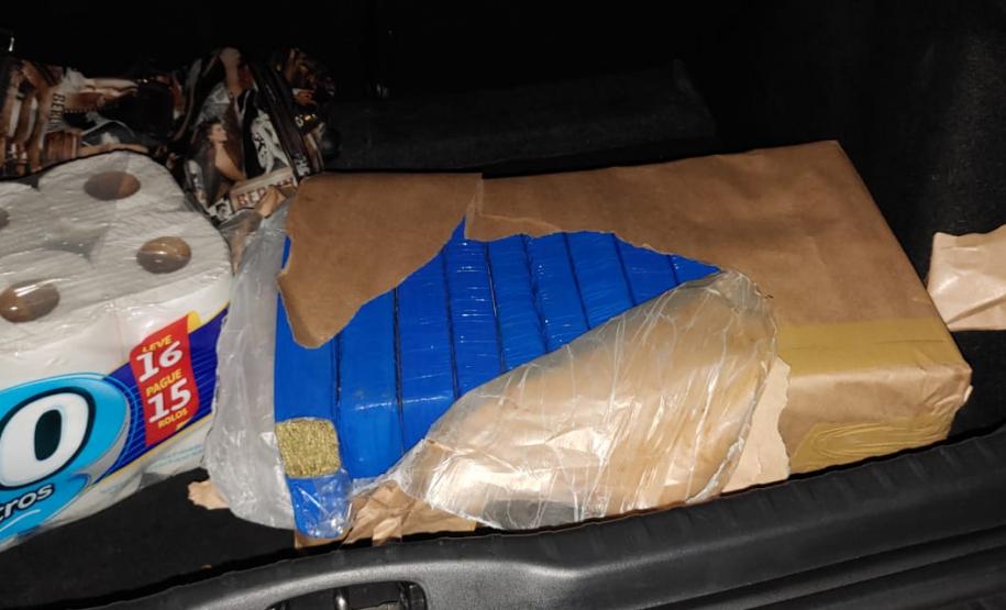 Ação conjunta entre PM e GM resulta na apreensão de quase 300 quilos de maconha em Curitiba