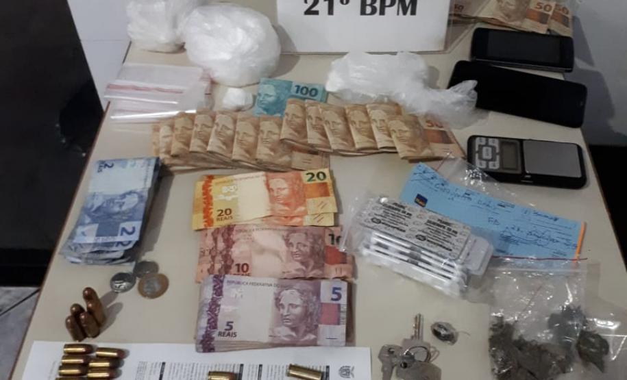 Mais de 124 quilos de drogas são apreendidos pela PM em Francisco Beltrão (PR)