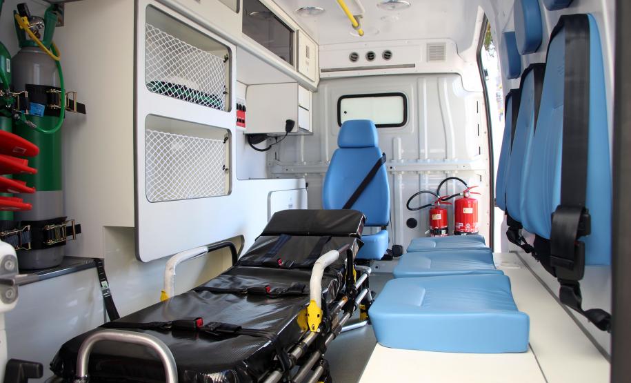 Hospital da PM recebe nova ambulância com suporte avançado para reforçar atendimento a pacientes
