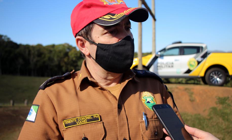 BPRv promove treinamento em caminhonete 4x4 para policiais militares e agentes de trânsito em Quatro Barras, na RMC