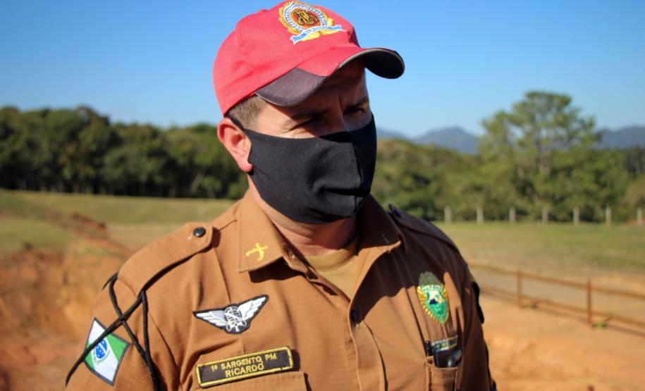 BPRv promove treinamento em caminhonete 4x4 para policiais militares e agentes de trânsito em Quatro Barras, na RMC