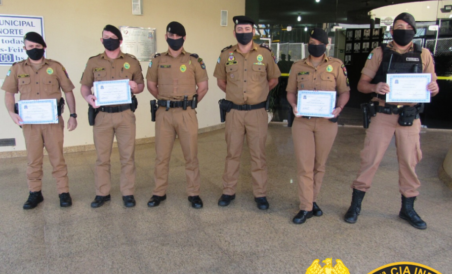 Policiais militares recebem homenagem da Câmara Municipal de Cianorte