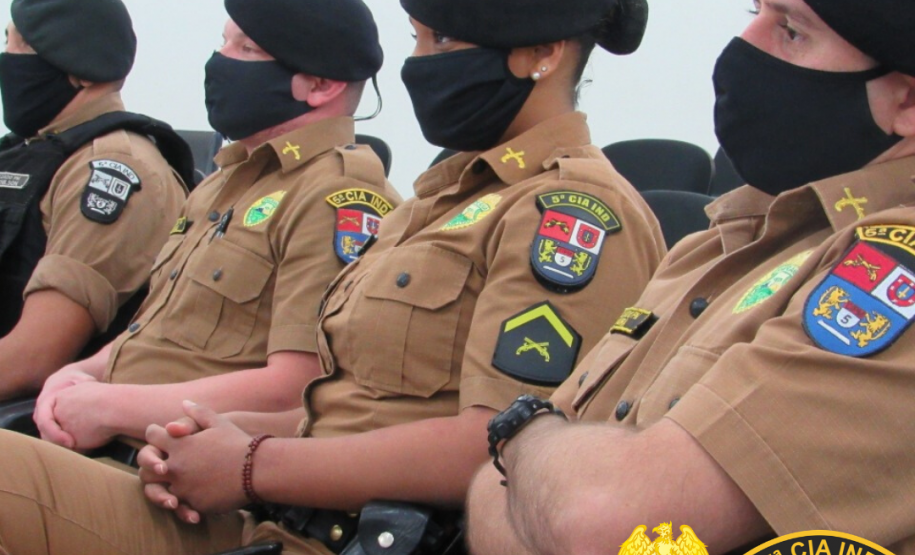 Policiais militares recebem homenagem da Câmara Municipal de Cianorte