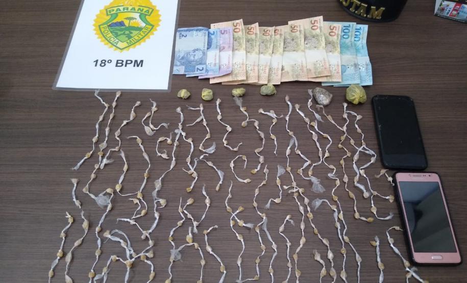 Denúncias da população auxiliam na apreensão de submetralhadora e drogas no Norte do estado