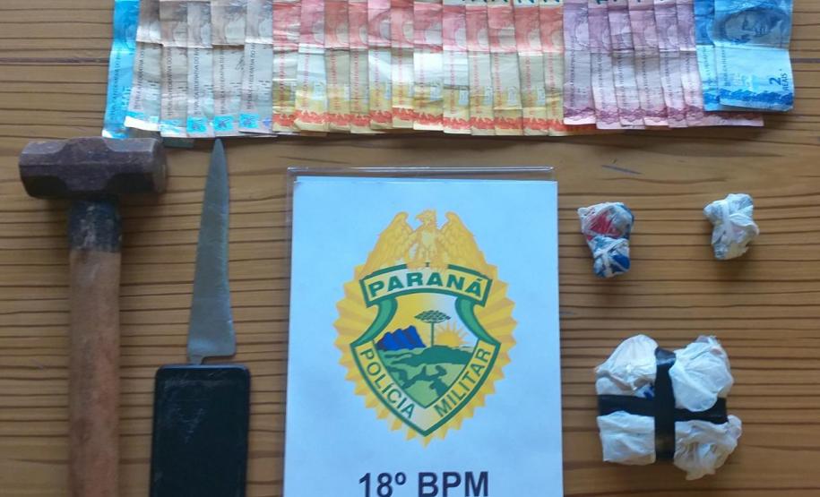 PM prende 11 pessoas e apreende arma de fogo e drogas no Norte do estado