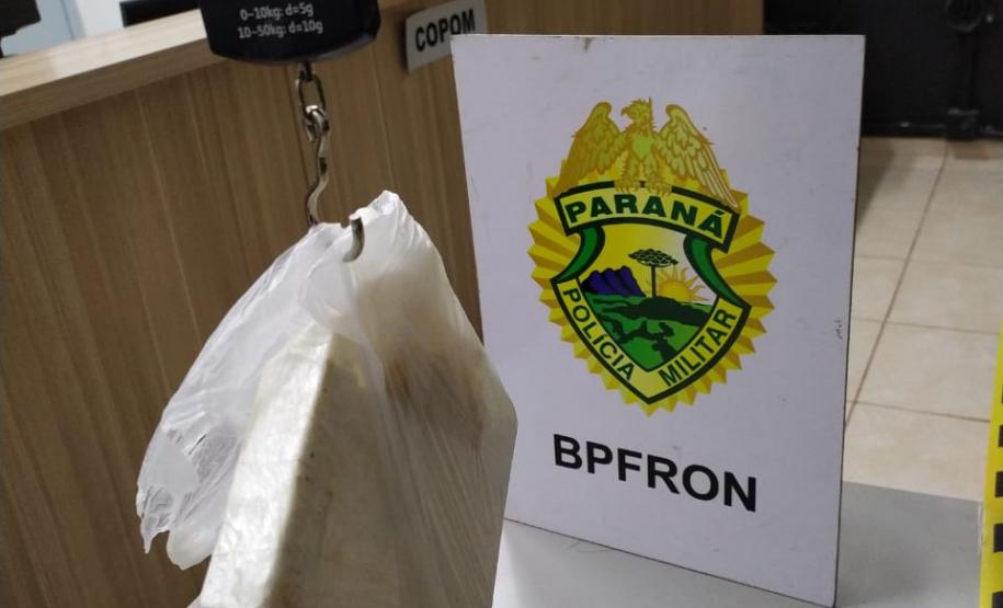 Durante Operação Hórus, BPFron prende dupla e apreende cocaína e mais de R$ 3 mil em dinheiro