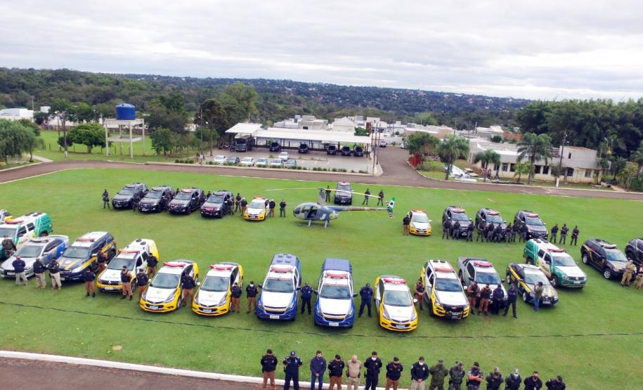 Balanço de cinco dias da Operação Metrópolis aponta apreensão de mais de 3 toneladas de drogas e de 18 armas de fogo no Oeste do estado