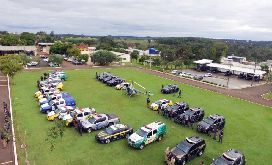 Balanço de cinco dias da Operação Metrópolis aponta apreensão de mais de 3 toneladas de drogas e de 18 armas de fogo no Oeste do estado