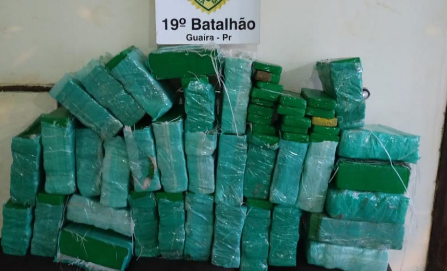 Balanço de cinco dias da Operação Metrópolis aponta apreensão de mais de 3 toneladas de drogas e de 18 armas de fogo no Oeste do estado