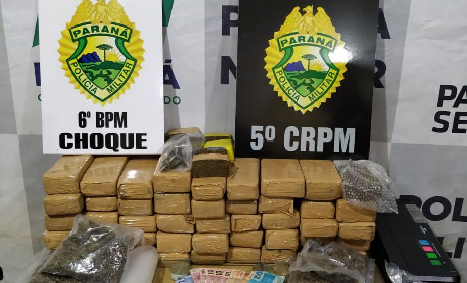 Balanço de cinco dias da Operação Metrópolis aponta apreensão de mais de 3 toneladas de drogas e de 18 armas de fogo no Oeste do estado