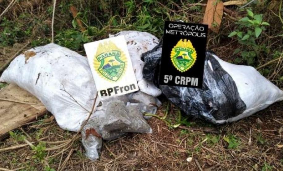 Balanço de cinco dias da Operação Metrópolis aponta apreensão de mais de 3 toneladas de drogas e de 18 armas de fogo no Oeste do estado