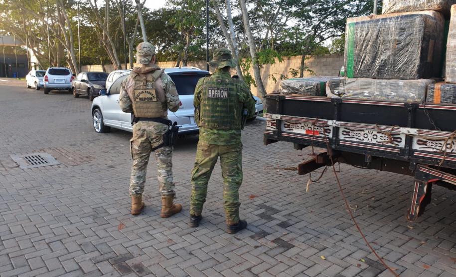 Em um dia, integrantes da operação Hórus fazem apreensões de contrabando avaliados em R$ 10 milhões