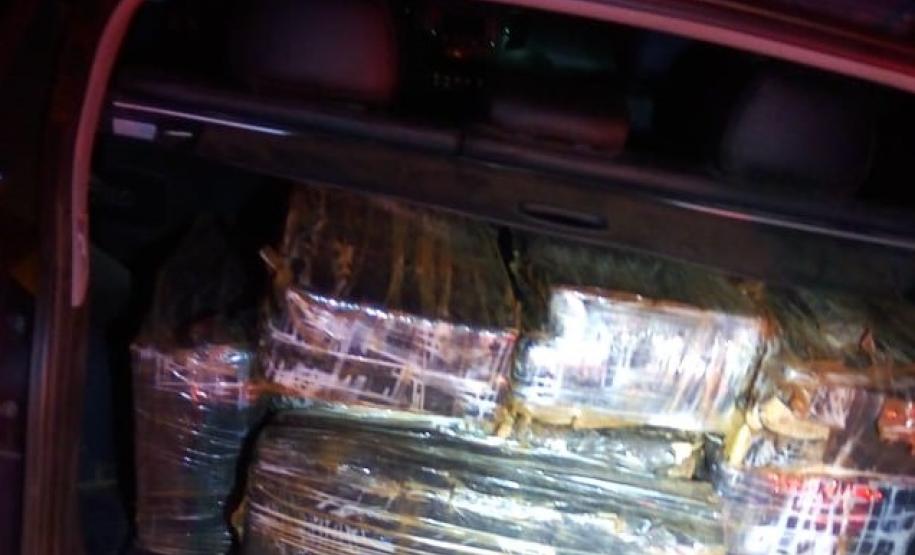 Mais de 360 quilos de maconha são apreendidos pela PM no Oeste do estado