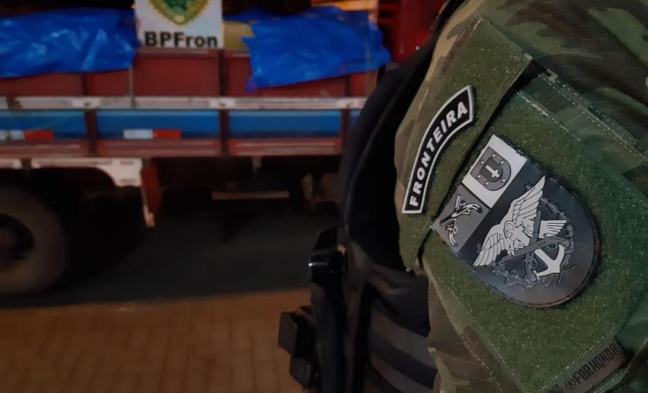 BPFron apreende 4,9 toneladas de maconha em duas abordagens no Oeste do estado