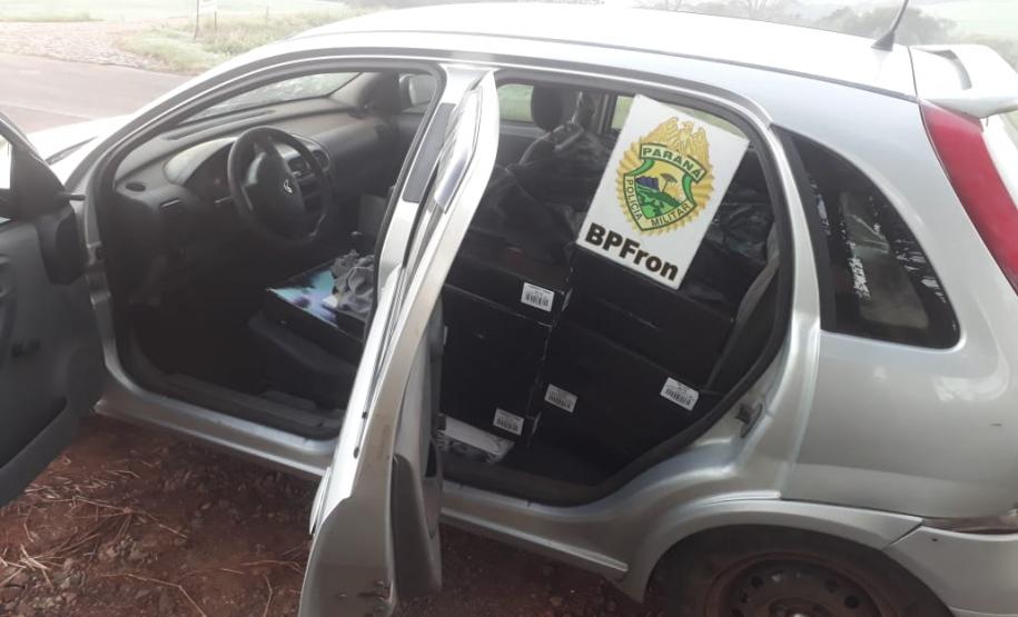 Carga de 331 garrafas de vinhos contrabandeados da Argentina é apreendida em Santo Antônio do Sudoeste