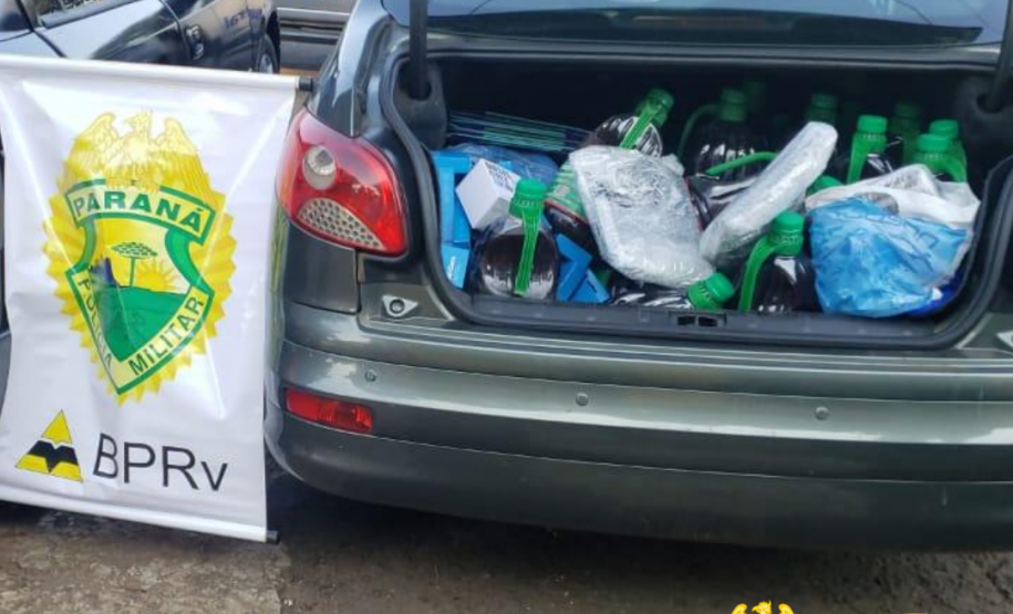 Em situações distintas no Interior, BPRv apreende mais de 10 quilos de maconha e R$ 100 mil em eletrônicos