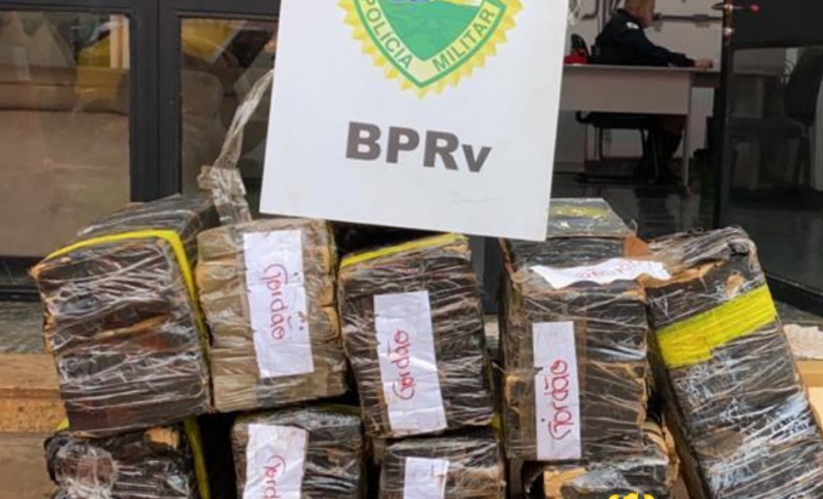 BPRv apreende quase 200 quilos de maconha no Norte do estado