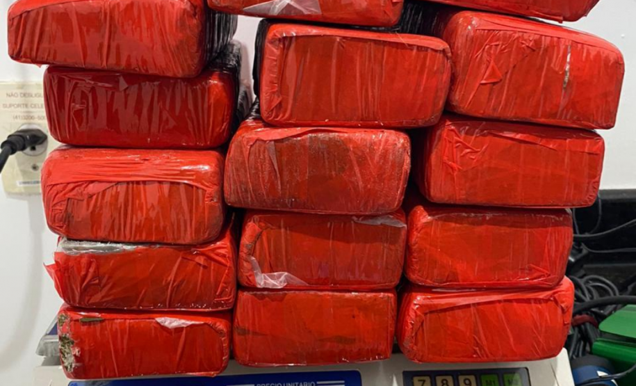 No Noroeste do estado, BPRv apreende mais de 200 quilos de maconha em situações distintas