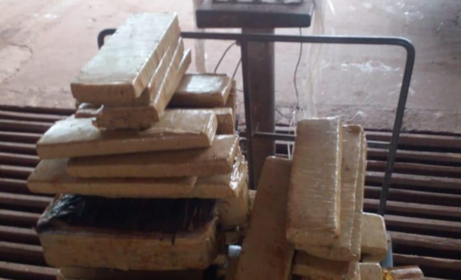 BPRv apreende mais de 135 quilos de maconha em Marechal Cândido Rondon (PR)