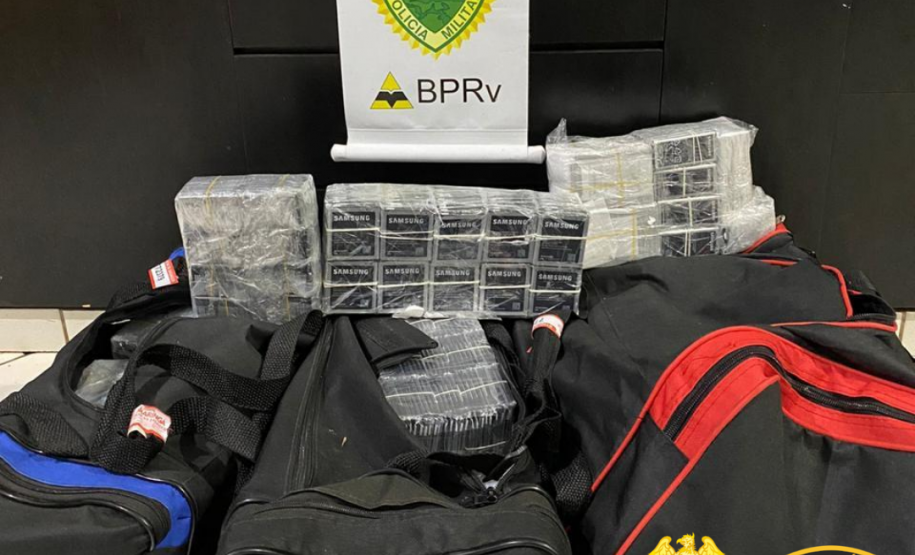 Celulares e eletrônicos contrabandeados são apreendidos em fiscalizações no Interior do estado; prejuízo aos contrabandistas foi de R$ 200 mil