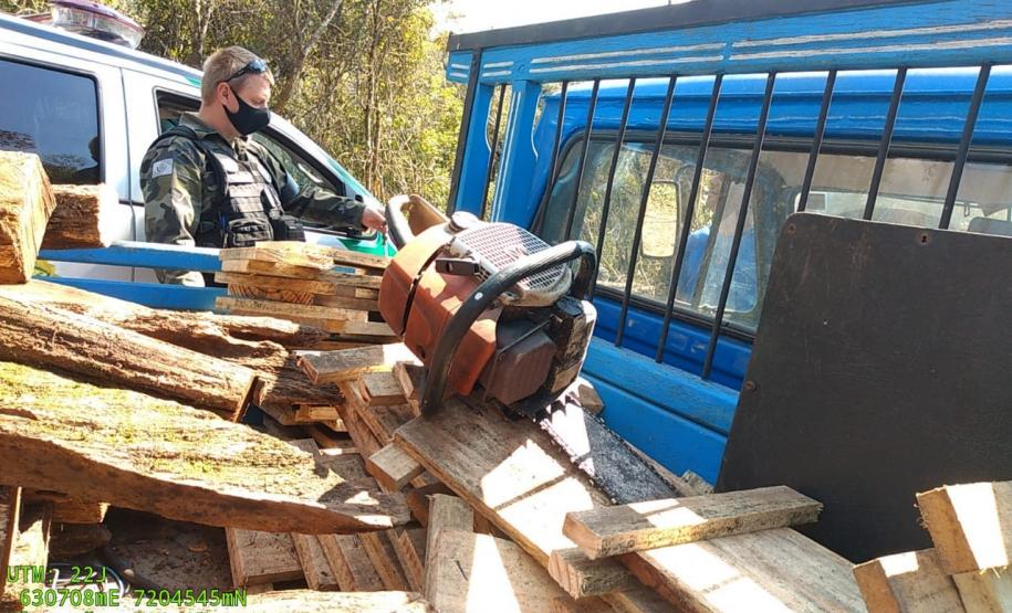 Desmate e exploração mineral em Bocaiúva do Sul (PR) são constatados durante ação da Polícia Ambiental
