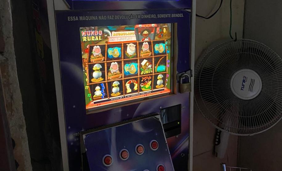 AIFU apreende máquinas de jogo do bicho e caça-níquel na Capital durante o fim de semana