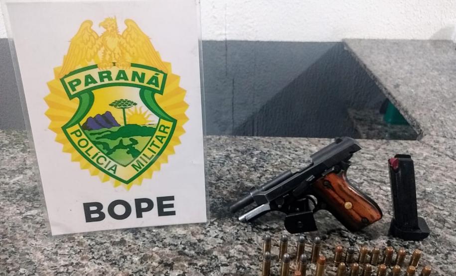 BOPE prende dois homens e apreende duas armas de fogo e um simulacro em Curitiba e na RMC