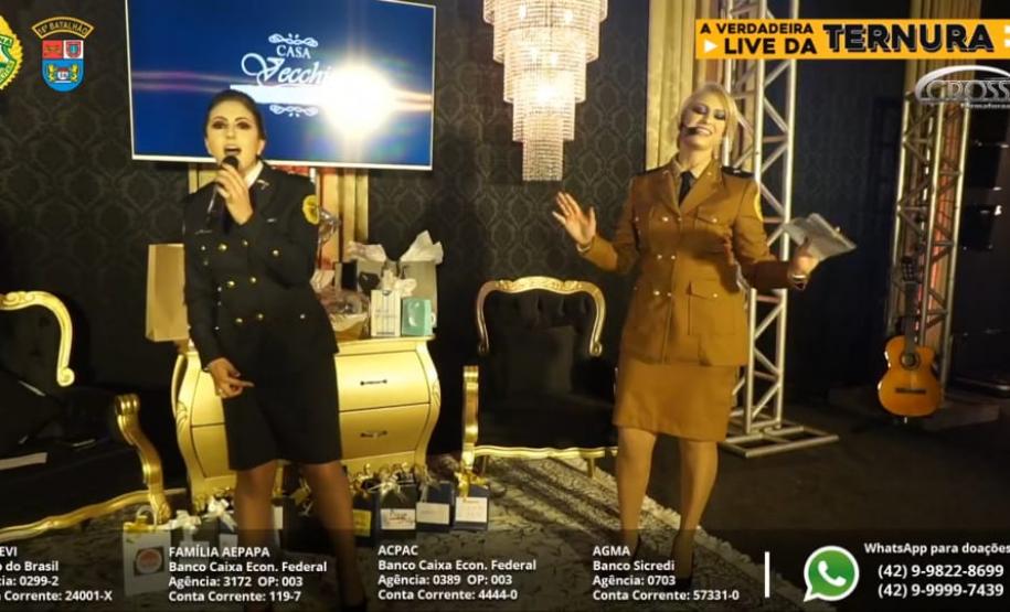 Batalhão da PM arrecada mais mais de 4,5 toneladas de alimentos com a Live da Ternura