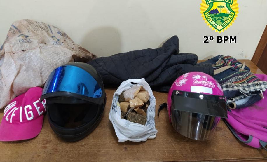 No Norte Pioneiro, PM prende dois homens e apreende 47 quilos de maconha