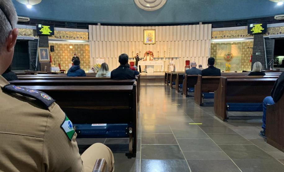 Missa de Ação de Graças pelos 166 anos da PM retoma tradição da Corporação com cerimônia no Santuário Nossa Senhora do Perpétuo Socorro