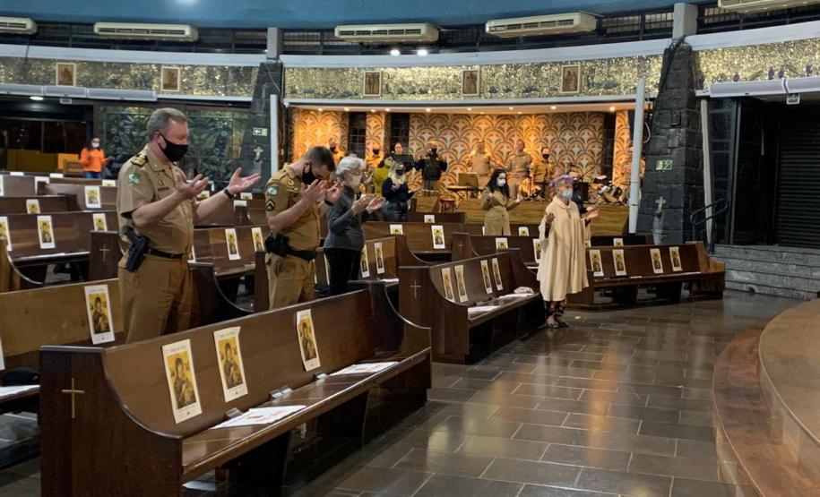 Missa de Ação de Graças pelos 166 anos da PM retoma tradição da Corporação com cerimônia no Santuário Nossa Senhora do Perpétuo Socorro