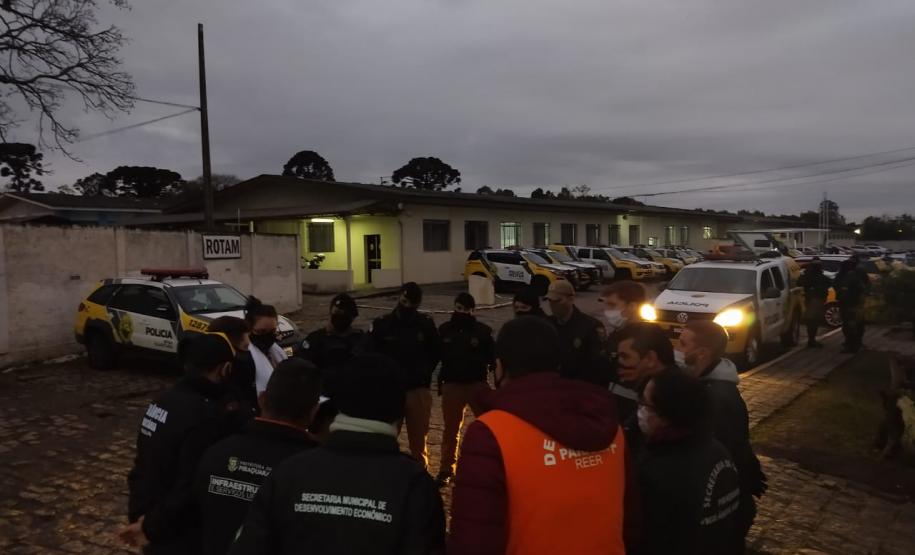 Em Piraquara, na RMC, Operação AIFU fecha oito estabelecimentos comerciais