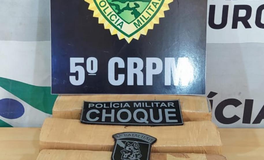 Ações distintas da Operação Metrópolis resultam na apreensão de quase 60 quilos de maconha