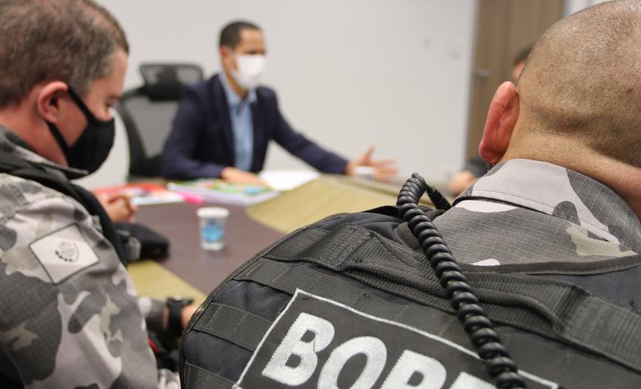 Sesp intermedia assinatura de termo técnico de cooperação mútua entre BOPE e Prefeitura de Piraquara