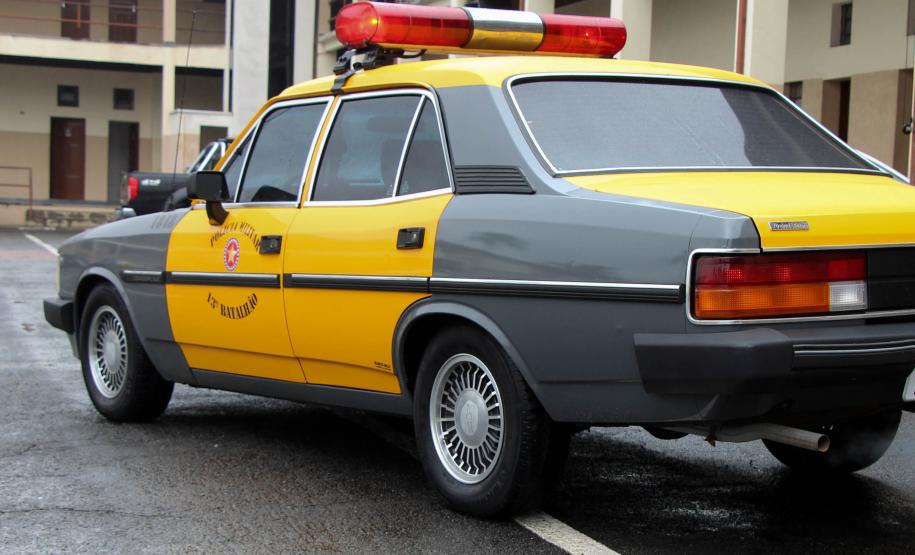 APMG reforma viatura que marcou época na Polícia Militar entre os anos 80 e 90