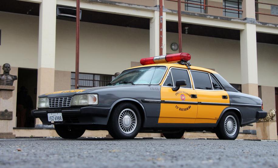 APMG reforma viatura que marcou época na Polícia Militar entre os anos 80 e 90