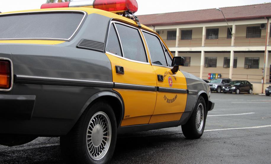 APMG reforma viatura que marcou época na Polícia Militar entre os anos 80 e 90