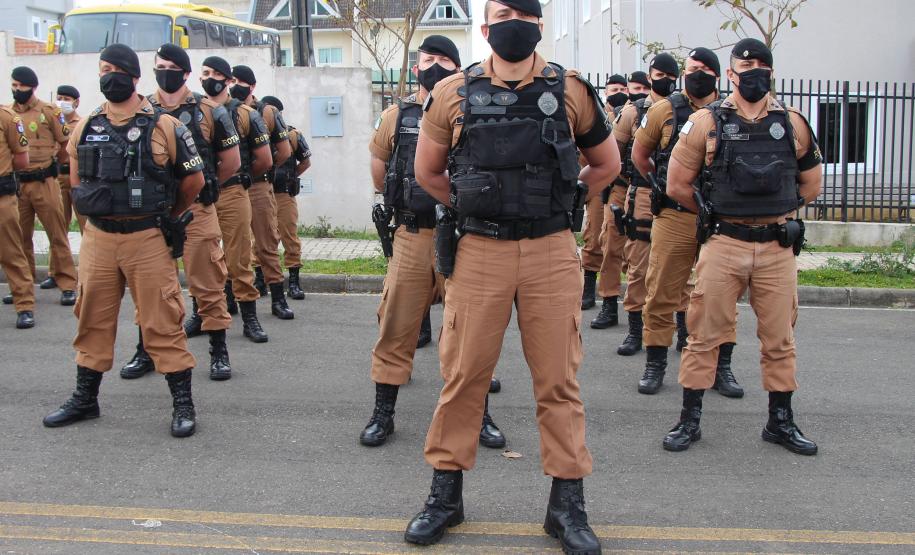 PM inicia operação Saturação com mais de 200 policiais militares na CIC, em Curitiba