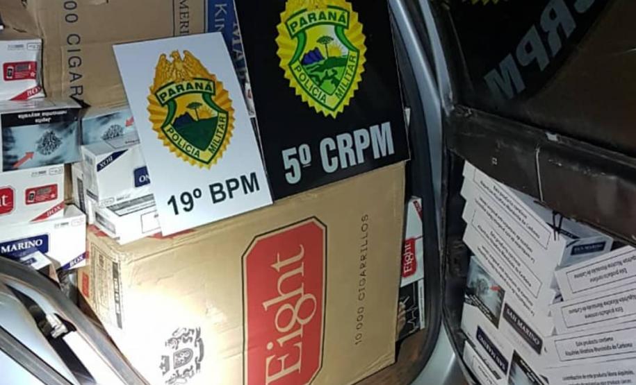 Batalhão da PM apreende contrabando, relógios e armas de fogo pela Operação Metrópólis