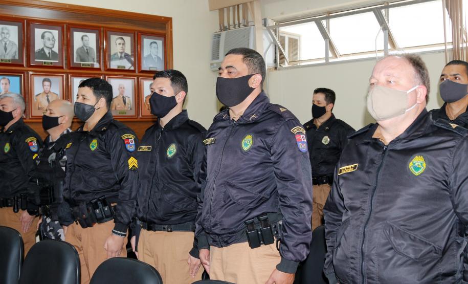 Militares estaduais promovidos são homenageados nos Campos Gerais