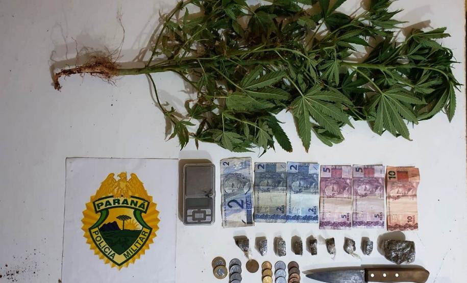 No Norte do Paraná, PM apreende espingarda adaptada e drogas durante o fim de semana