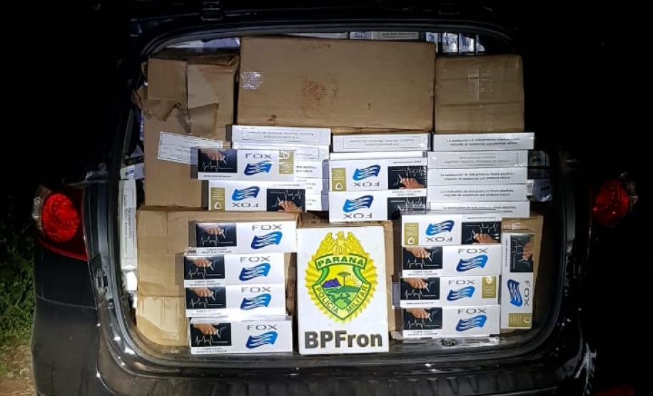 BPFron apreende quase 400 quilos de maconha, cigarros e vinhos contrabandeados no Oeste do estado