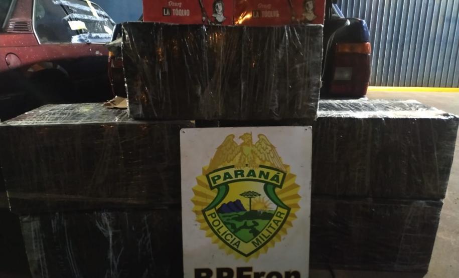 No Oeste do estado, BPFron apreende 300 pacotes de essência de narguilé durante a Operação Hórus