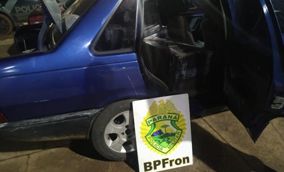 No Oeste do estado, BPFron apreende 300 pacotes de essência de narguilé durante a Operação Hórus