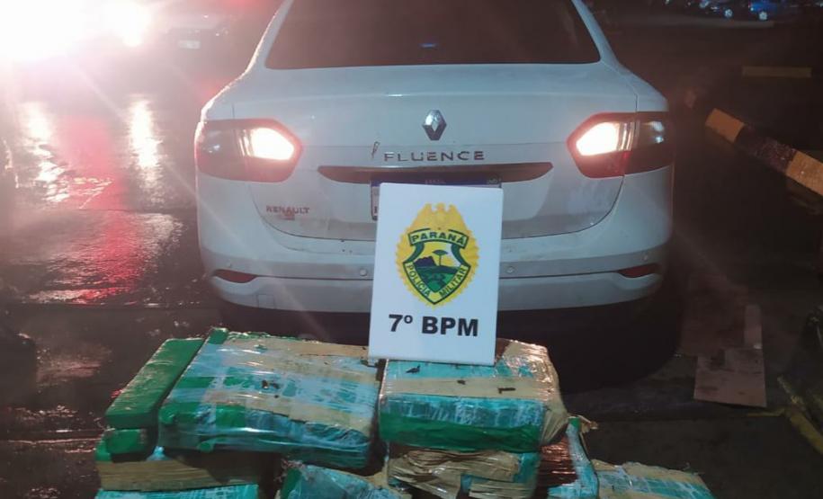 Produtos contrabandeados e 170 quilos de maconha são apreendidos pela PM no Noroeste do estado