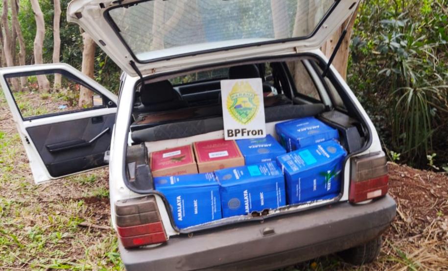 Carro carregado com 330 garrafas de vinho é apreendido pelo BPFron no Sudoeste do estado