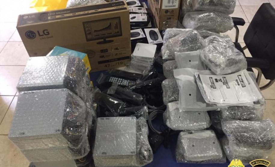 Durante o fim de semana, PM de Guarapuava apreende mais de 300 quilos de drogas