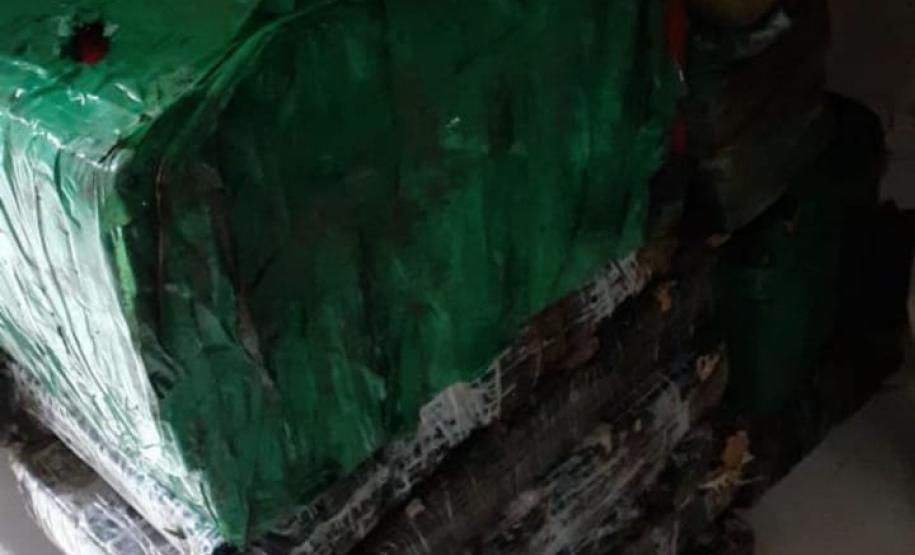 Durante o fim de semana, PM de Guarapuava apreende mais de 300 quilos de drogas