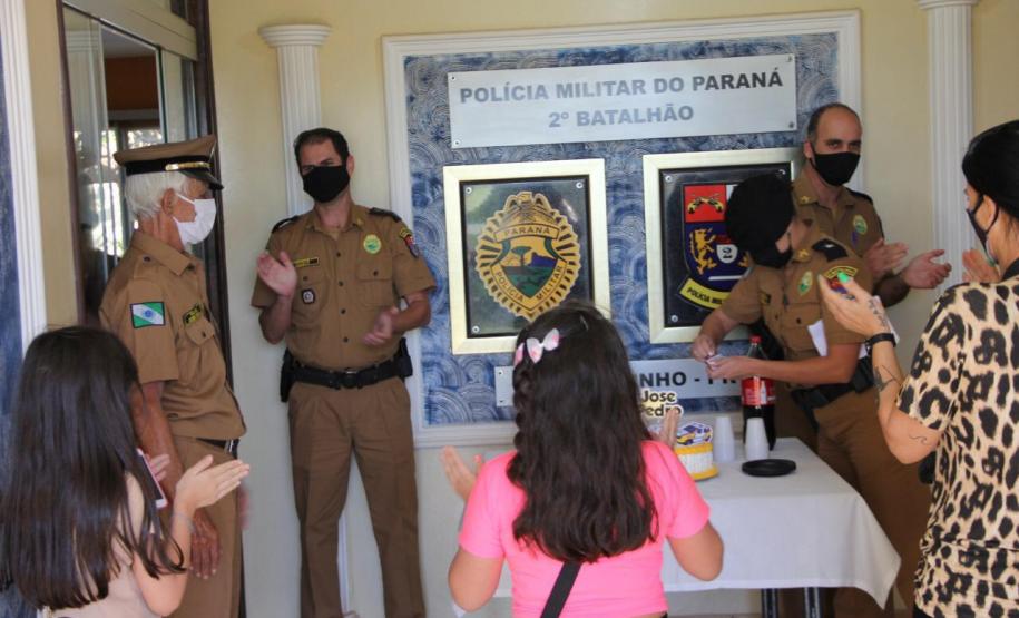 Veterano da PM é homenageado no Dia do Soldado em Jacarezinho, no Norte Pioneiro